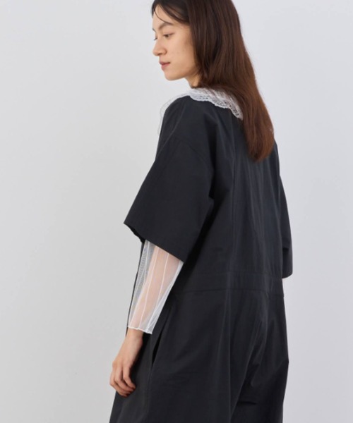 ハーフスリーブサージカルオールインワン（つなぎ/オールインワン