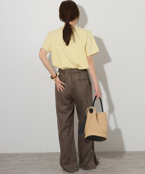 JOURNAL STANDARD relume 麻スリットイージーパンツ 追加》麻スリットイージーパンツ（その他パンツ）｜JOURNAL