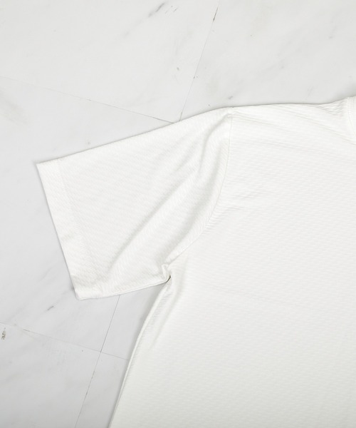 UNION STATION（ユニオンステーション）の「ウェーブジャガードクルーネックT（Tシャツ/カットソー・メンズ・ブラウン/ホワイト/ブラック・S/L/LL/M）」の5枚目の写真