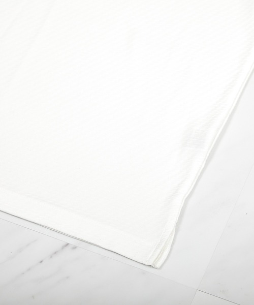 UNION STATION（ユニオンステーション）の「ウェーブジャガードクルーネックT（Tシャツ/カットソー・メンズ・ブラウン/ホワイト/ブラック・S/L/LL/M）」の6枚目の写真