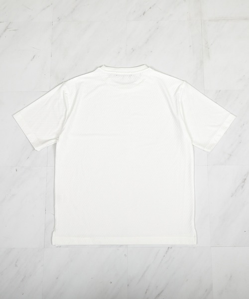 UNION STATION（ユニオンステーション）の「ウェーブジャガードクルーネックT（Tシャツ/カットソー・メンズ・ブラウン/ホワイト/ブラック・S/L/LL/M）」の7枚目の写真