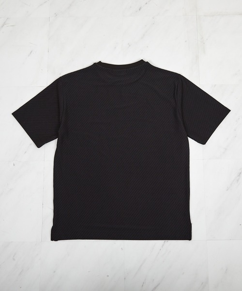 UNION STATION（ユニオンステーション）の「ウェーブジャガードクルーネックT（Tシャツ/カットソー・メンズ・ブラウン/ホワイト/ブラック・S/L/LL/M）」の14枚目の写真