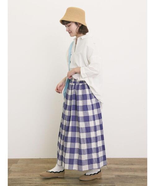 Samansa Mos2（サマンサ モスモス）の「サイドちびリボンハット（ハット・レディース・キナリ/ブラウン・F）」の7枚目の写真