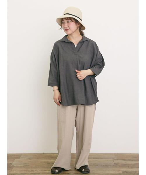 Samansa Mos2（サマンサ モスモス）の「サイドちびリボンハット（ハット・レディース・キナリ/ブラウン・F）」の11枚目の写真