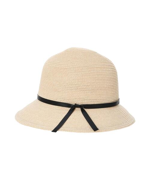 Samansa Mos2（サマンサ モスモス）の「サイドちびリボンハット（ハット・レディース・キナリ/ブラウン・F）」の16枚目の写真