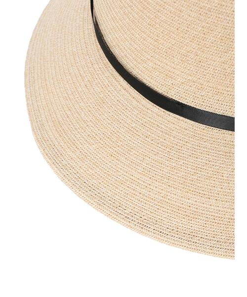 Samansa Mos2（サマンサ モスモス）の「サイドちびリボンハット（ハット・レディース・キナリ/ブラウン・F）」の19枚目の写真