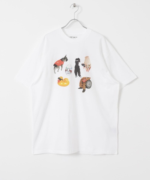 Carhartt（カーハート）の「carhartt　JACOB ROCHESTER T-SHIRTS（Tシャツ/カットソー・メンズ・ホワイト/ブラック・MEDIUM/LARGE）」の3枚目の写真