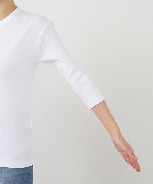 Deuxieme Classe　MONTAUK Tシャツ　ホワイト 美品 Deuxieme ClasseMONTAUK Tシャツホワイト 美品