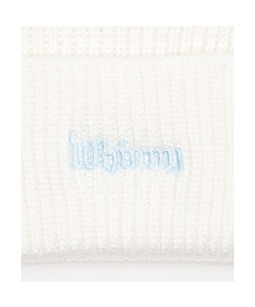 Whinny（ホワイニー）の「Whinny/《予約受付中★》くつろぎねこパンチ帽（ニットキャップ/ビーニー・レディース・ホワイト/ブラック/グレー・FREE）」の20枚目の写真