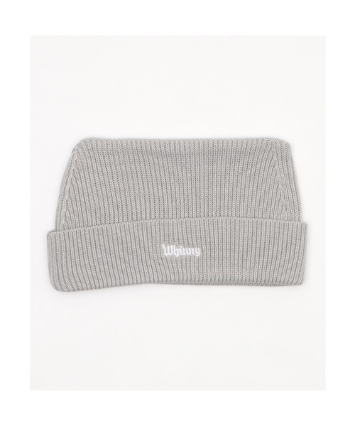 Whinny（ホワイニー）の「Whinny/《予約受付中★》くつろぎねこパンチ帽（ニットキャップ/ビーニー・レディース・ホワイト/ブラック/グレー・FREE）」の16枚目の写真