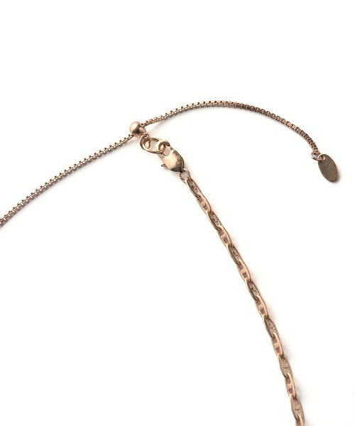 marjour（マージュール）の「BEADS & CHAIN NECKLACE（ネックレス・レディース・ブラウン・FREE）」の5枚目の写真