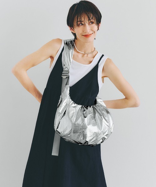 IEDIT きくちあつこさんコラボ 楊柳コットンキャミ