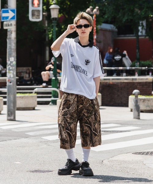 SIDEWAY STANCE(サイドウェイスタンス)の「【SIDEWAY STANCE】メッシュ ゲームポロシャツ(Tシャツ/カットソー・メンズ・ホワイト/ブラック・X-LARGE/LARGE/MEDIUM)」の6枚目の写真