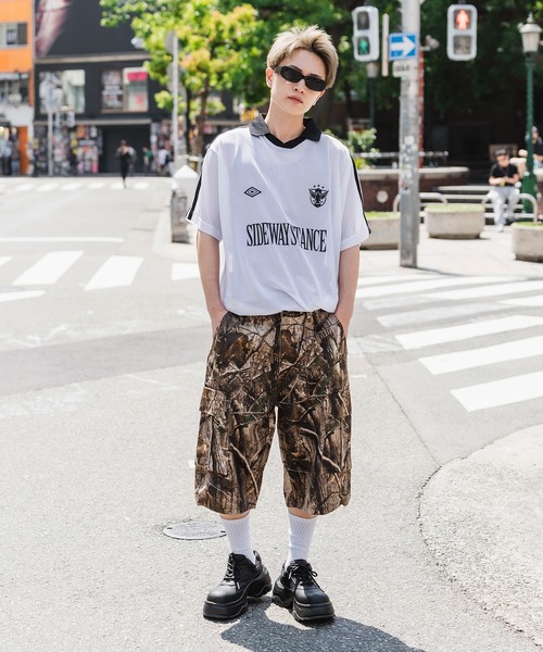 SIDEWAY STANCE(サイドウェイスタンス)の「【SIDEWAY STANCE】メッシュ ゲームポロシャツ(Tシャツ/カットソー・メンズ・ホワイト/ブラック・X-LARGE/LARGE/MEDIUM)」の21枚目の写真