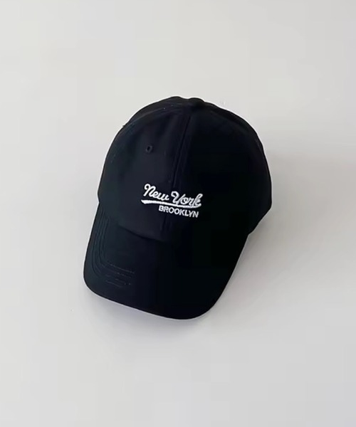 Bambin（ボンバン）の「【 Bambin / ボンバン 】 ロゴ 刺繍 キャップ（キャップ・キッズ・アイボリー/ブラック/ブラウン/レッド/ブルー・FREE）」の2枚目の写真