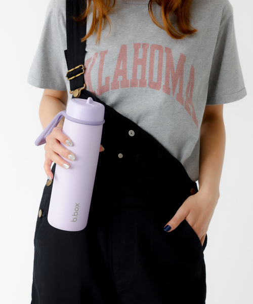 b.box/ビーボックス】フリップトップボトル690ml（ステンレス製