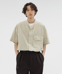 MHL.(GGC`G)GARMENT DYE PLAIN POPLIN(Vc/uEX)