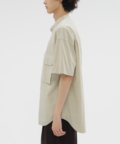 ブラウス シャツ GARMENT DYE PLAIN POPLIN レディース MHL. ブラウス シャツ GARMENT DYE PLAIN POPLIN レディース