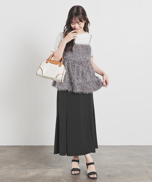 フェザーキャミソール（キャミソール）｜Honeys（ハニーズ）の