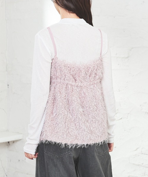 セール】フェザーキャミソール（キャミソール）｜Honeys（ハニーズ）の