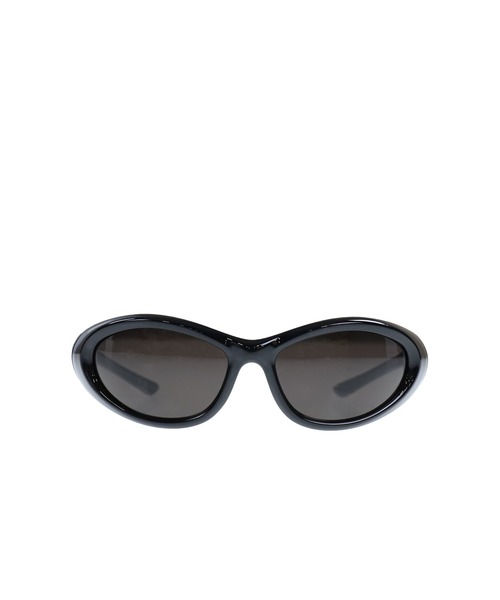 【関税込み】Balenciaga ブラック Sporty B Round AF サングラス Sporty B Round Af Sunglasses in Black | Balenciaga US