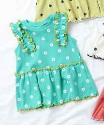 apres les cours | 【セットアップ可】ワッフルフリルメローTシャツ(Tシャツ/カットソー)