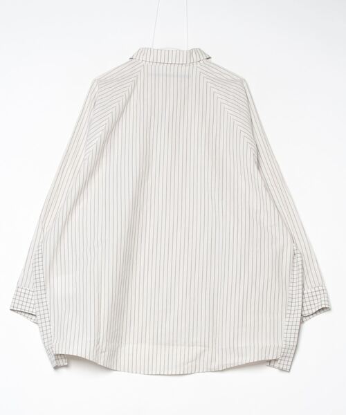 my beautiful landlet（マイビューティフルランドレット）の「【my beautiful landlet】WASHABLE COTTON SHIRTS（シャツ/ブラウス・メンズ・パープル/イエロー/マルチ/オフホワイト・1/0）」の5枚目の写真