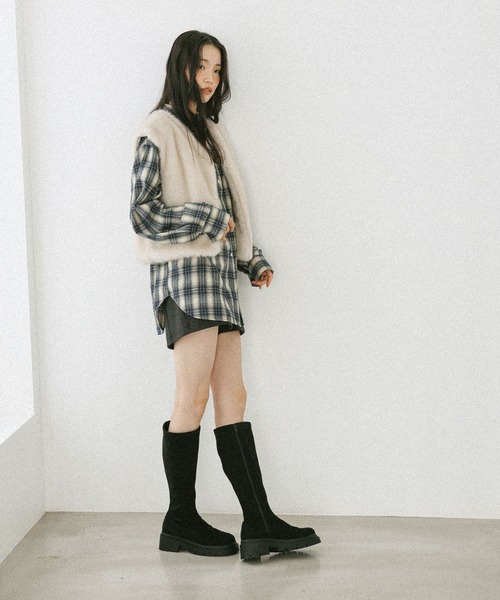 累計8万本】楽ちんなのに美脚！秋冬No.1ブーツ インヒールストレッチ