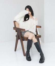 Heather（ヘザー）の「【累計10万本】楽ちんなのに美脚！秋冬No.1ブーツ　インヒールストレッチロングブーツ　571563（ブーツ）」