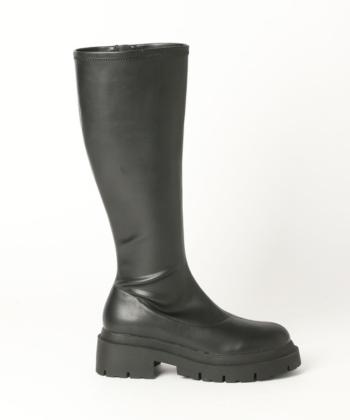 Heather(ヘザー)の「【累計10万本】楽ちんなのに美脚!秋冬No.1ブーツ インヒールストレッチロングブーツ 571563(ブーツ・レディース・ブラウン/ブラック/ブラック系その他/ブラウン系その他・S/M/L)」の10枚目の写真