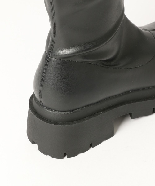 Heather(ヘザー)の「【累計10万本】楽ちんなのに美脚!秋冬No.1ブーツ インヒールストレッチロングブーツ 571563(ブーツ・レディース・ブラウン/ブラック/ブラック系その他/ブラウン系その他・S/M/L)」の12枚目の写真