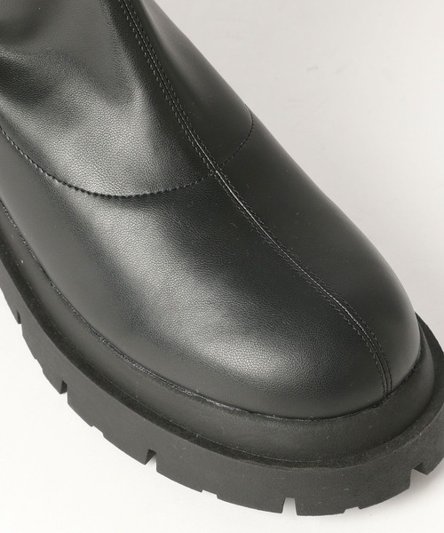 Heather(ヘザー)の「【累計10万本】楽ちんなのに美脚!秋冬No.1ブーツ インヒールストレッチロングブーツ 571563(ブーツ・レディース・ブラウン/ブラック/ブラック系その他/ブラウン系その他・S/M/L)」の7枚目の写真