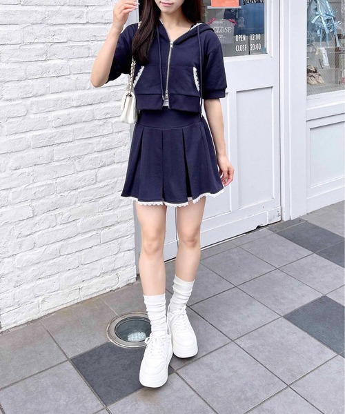 新品未使用品 ホリデイ　グレーミニスカート スウェット素材 ビッグリボンスウェットミニスカート – WEGO ONLINE STORE