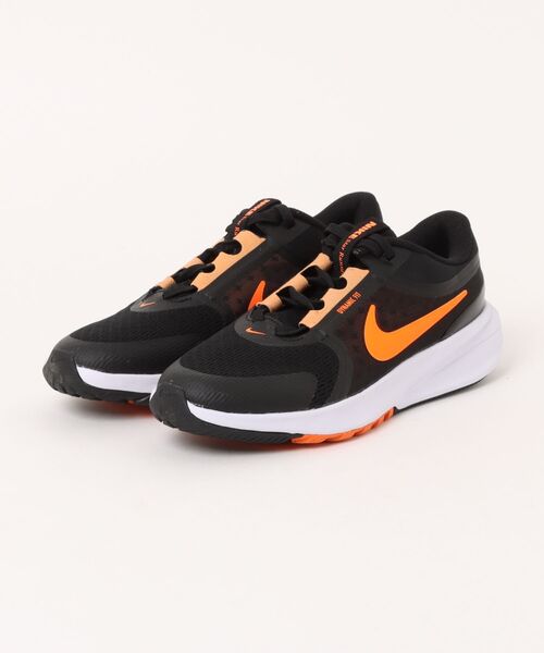 NIKE(ナイキ)の「《NIKE》STAR RUNNER 5 (GS)(スニーカー・キッズ・ライトブルー/ブラック×ホワイト/ブラック×ブラック/ブラック×ピンク/ライトピンク/ブラック系その他/グリーン/レッド系その他/ネイビー系/オレンジ系その他/グレー系その他/イエロー系その他/バイオレット・23.0cm/25.0cm/24.5cm/24.0cm/23.5cm/22.5cm)」の4枚目の写真