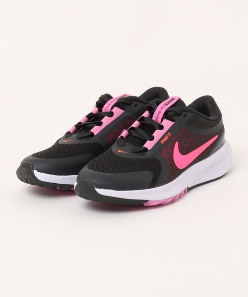 NIKE(ナイキ)の「《NIKE》STAR RUNNER 5 (GS)(スニーカー・キッズ・ライトブルー/ブラック×ホワイト/ブラック×ブラック/ブラック×ピンク/ライトピンク/ブラック系その他/グリーン/レッド系その他/ネイビー系/オレンジ系その他/グレー系その他/イエロー系その他/バイオレット・23.0cm/25.0cm/24.5cm/24.0cm/23.5cm/22.5cm)」の5枚目の写真