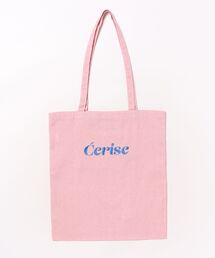 ロゴ刺繍トートバッグ