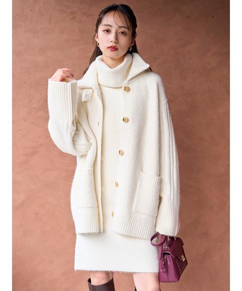完売商品　SNIDEL ミニニットワンピース ミニニットセットワンピース(ミニワンピース)｜ワンピース