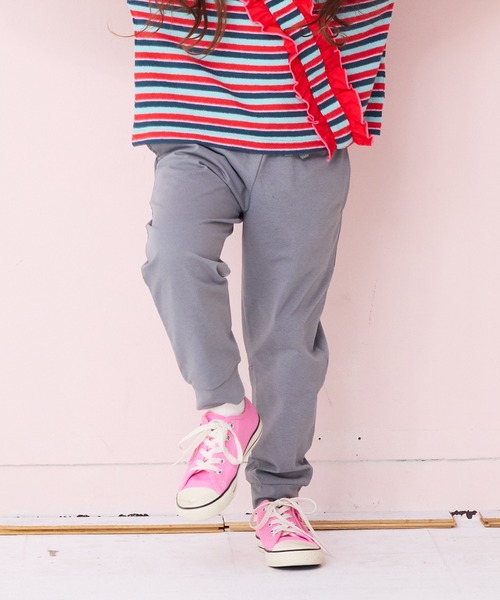 LSP WOW(エルエスピーワオ)の「【LSP WOW!】ドライストレッチジョガーパンツ(その他パンツ・キッズ・グレー/ネイビー/カーキ/ブラック・120/130/140/150/100/110)」の2枚目の写真