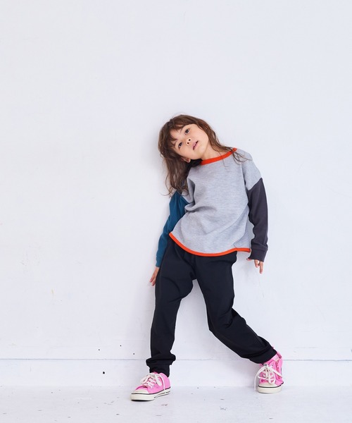 LSP WOW(エルエスピーワオ)の「【LSP WOW!】ドライストレッチジョガーパンツ(その他パンツ・キッズ・グレー/ネイビー/カーキ/ブラック・120/130/140/150/100/110)」の12枚目の写真