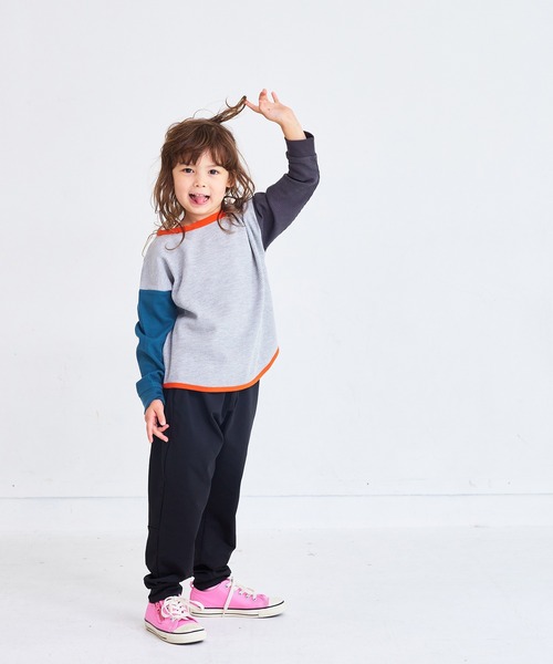 LSP WOW(エルエスピーワオ)の「【LSP WOW!】ドライストレッチジョガーパンツ(その他パンツ・キッズ・グレー/ネイビー/カーキ/ブラック・120/130/140/150/100/110)」の14枚目の写真