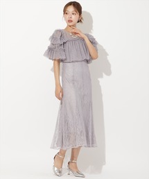 アンドクチュール　オケージョンワンピースドレス　結婚式　二次会 RUIRUE BOUTIQUE ドレス 「オケージョン対応」3wayチュール