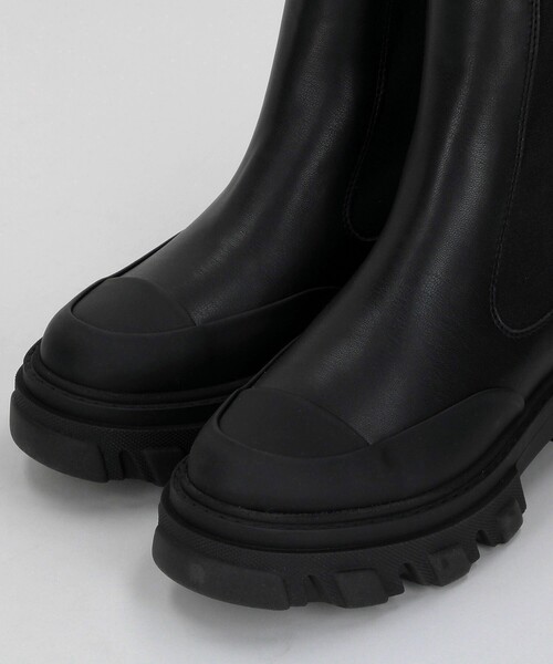 GANNI（ガニー）の「GANNI/ガニー Cleated Mid Chelsea Boot / S2576 / チェルシーブーツ / チャンキー（ブーツ・レディース・ブラック・38/37/36）」の6枚目の写真