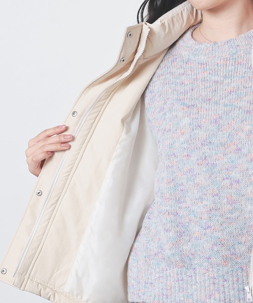 Honeys（ハニーズ）の「【非フッ素撥水加工】モンスターブルゾン（ブルゾン・レディース・チャコール/ホワイト/グレー/アイボリー/カーキ/サックスブルー/ブラック・L/M）」の18枚目の写真