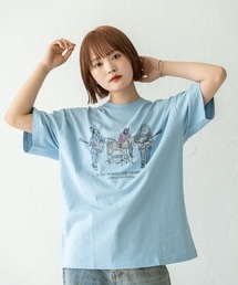 Quash | ムーブアイアニマル刺繍Tシャツ(Tシャツ/カットソー)