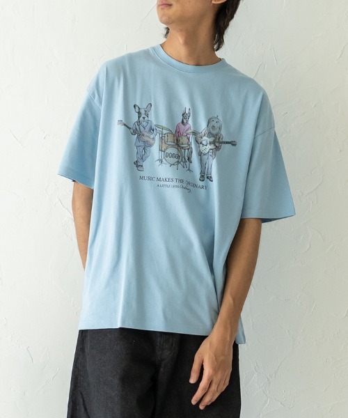 セール】ムーブアイアニマル刺繍Tシャツ（Tシャツ/カットソー