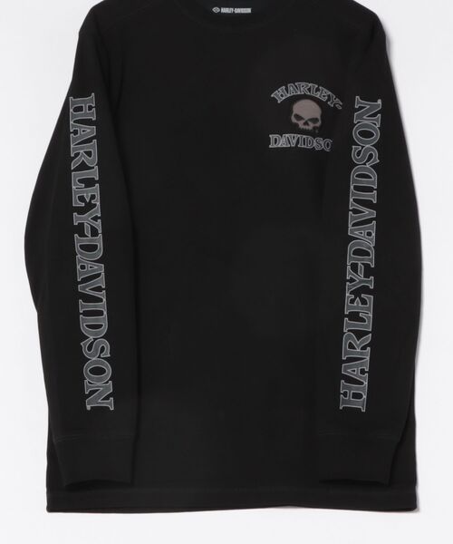 Harley Davidson ハーレーダビッドソン ロンT Tee ジャケット 90's USA製 Harley Davidson Henry Neck Thermal Tee L / ハーレー