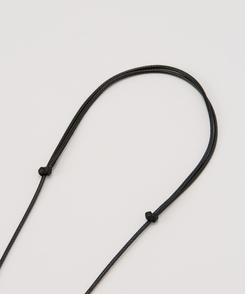 JAMIRAY(ジャミレイ)の「【JAMIRAY】BEAN ONYX NECKLACE(ネックレス・レディース・ブラック・FREE)」の8枚目の写真