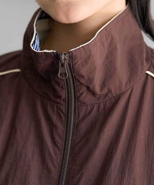 Umbro✖︎FREAK’S STORE ナイロンジャケット L ブラウン FREAK'S STORE（フリークスストア）の「UMBRO × FREAK'S STORE