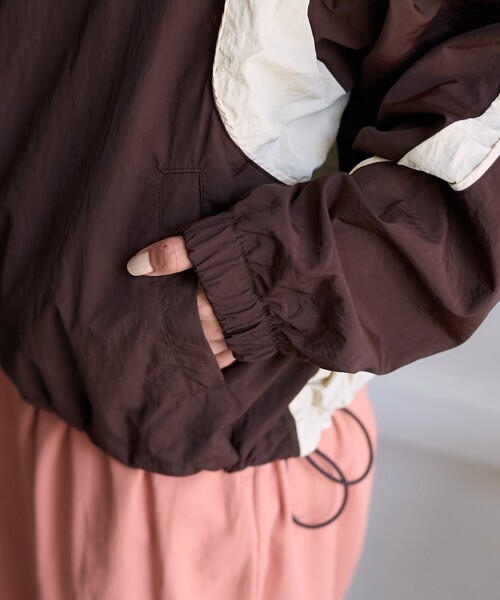 Umbro✖︎FREAK’S STORE ナイロンジャケット L ブラウン UMBRO × FREAK'S STORE/アンブロ 別注 Track Jacket/トラック