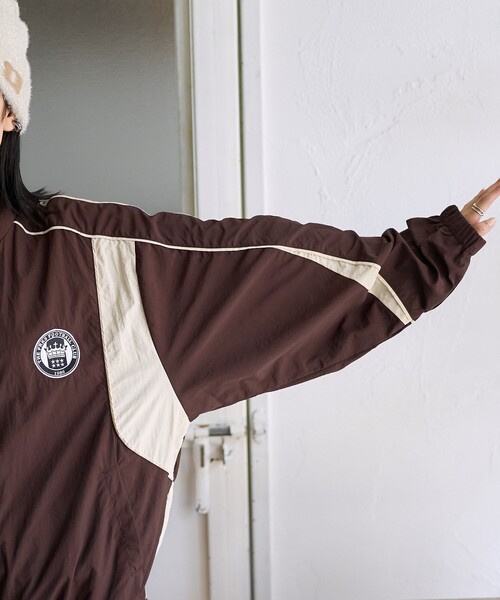 Umbro✖︎FREAK’S STORE ナイロンジャケット L ブラウン 中古・古着通販】FREAK'S STORE (フリークスストア) UMBRO